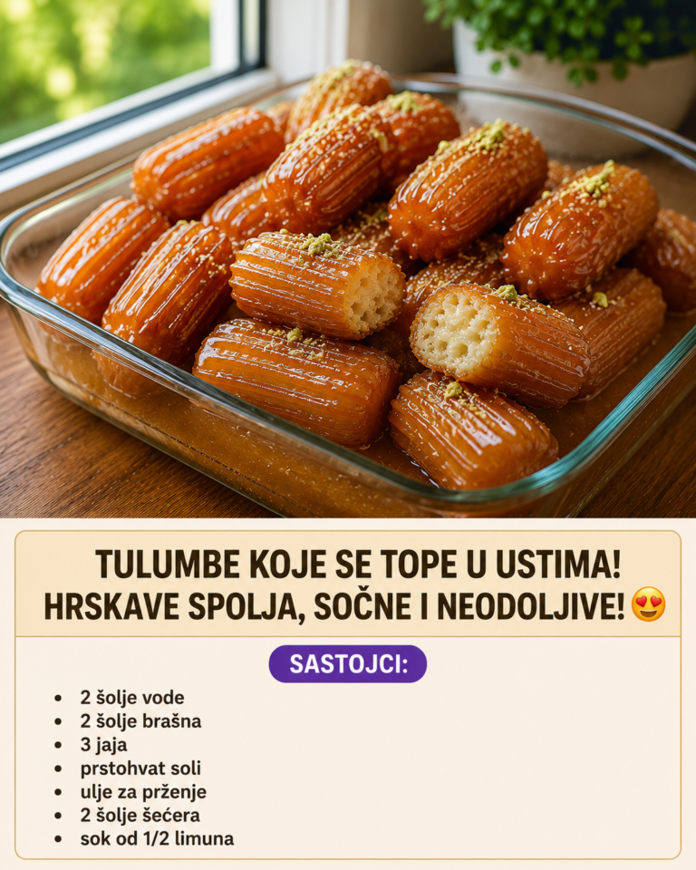 Tradicionalne Domaće Tulumbe: Najbolji recept za hrskavo i sočno kuvano testo