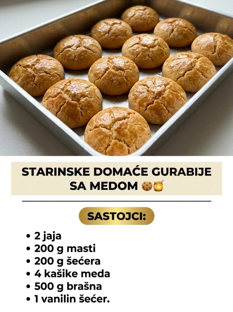 Starinske Domaće Gurabije sa Medom: Tradicionalni Recept