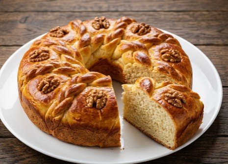 Tradicionalna Slatka Domaća Česnica: Detaljan Korak-po-Korak Recept