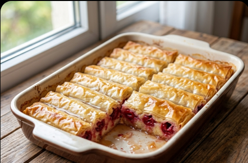 Sočna Pita sa Višnjama i Grizom: Tradicionalni zaliveni recept