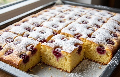Starinski Kolač sa Višnjama: Najbolji recept za mekani biskvit