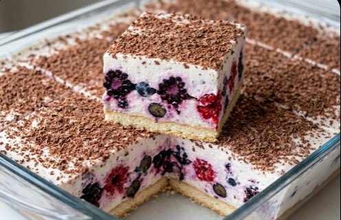 Voćna Torta sa Šumskim Voćem i Plazmom: Osvežavajući desert za 15 minuta