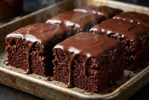 Recept za Pijane Kocke sa Rumom: Sočni Čokoladni Kolač na Kašike