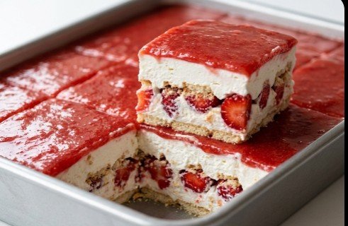 Bela Torta sa Puslicama i Jagodama: Brzi letnji desert bez pečenja za 15 minuta