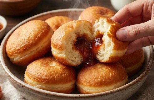Najbolji Recept za Domaće Krofne: Vazdušaste i Mekane Krofne sa Džemom