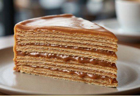 Karamel Rozen Torta: Raskošna i Brza Slojevita Torta Bez Pečenja