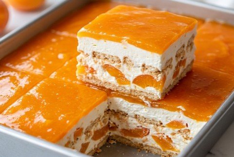 Bela Torta sa Puslicama i Kajsijama: Brzi letnji kremasti kolač za 15 minuta