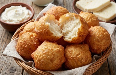 Brzi Vazdušasti Uštipci: Tradicionalno i Ekstremno Mekano Testo Bez Upijanja Masnoće
