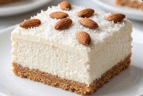 Nepečena Rafaelo Torta sa Plazmom: Brzi kokos kolač sa bademima za 30 minuta