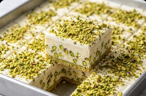 Čuvena Grčka Torta sa Pistaćima: Luksuzni nepečeni desert za 20 minuta