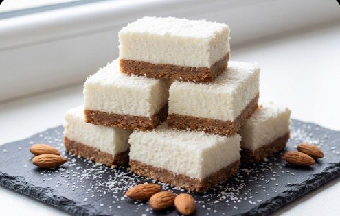 Kremaste Rafaelo Kocke sa Plazmom: Elegantni Kokos Desert Bez Pečenja