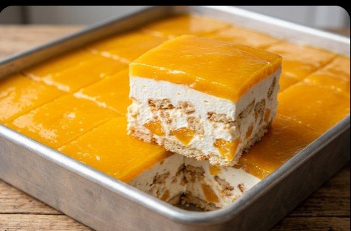 Osvežavajuća Bela Torta sa Breskvama: Brzi kremasti desert koji se ne peče