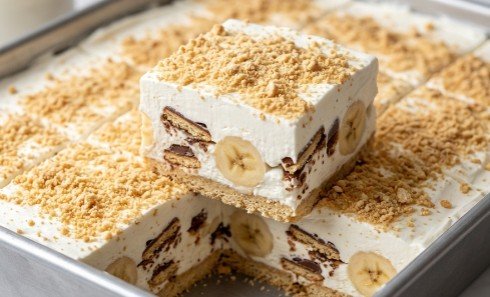Brza Bela Torta sa Jafom i Bananama: Nepečeni desert za 15 minuta
