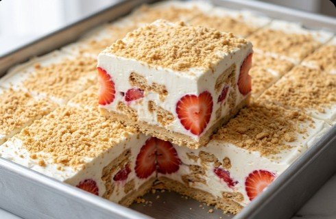 Brza Keks Torta sa Jagodama: Nepečeni voćni desert za 15 minuta