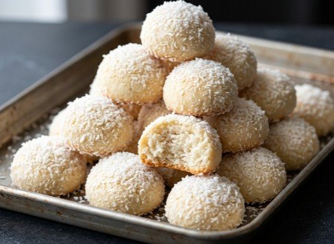 Tradicionalne Domaće Kokos Gurabije: Najbolji Prhki Recept na Šolje