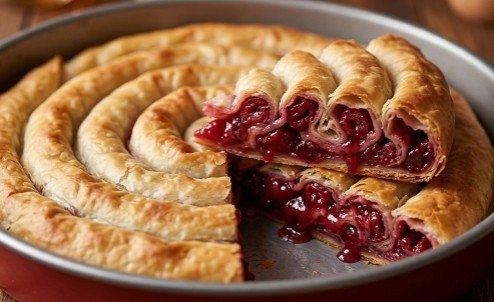 Pita sa Višnjama: Sočna starinska poslastica od gotovih kora