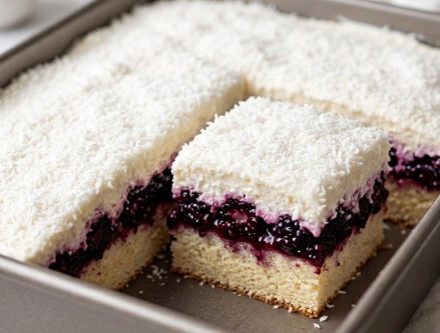 Rafaelo Ledene Kocke sa Kupinama: Kremasti kokos desert sa sočnim letnjim voćem