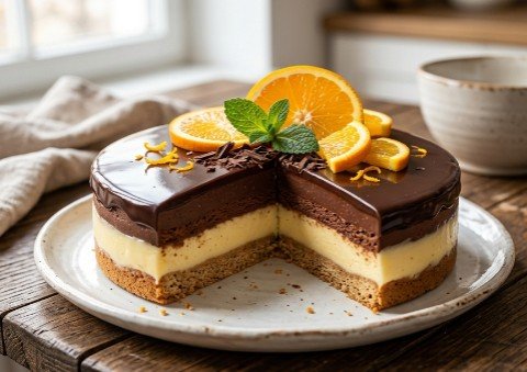 Jaffa Torta bez Pečenja: Raskošan i brzi čokoladni klasik sa narandžom koji uvek uspeva