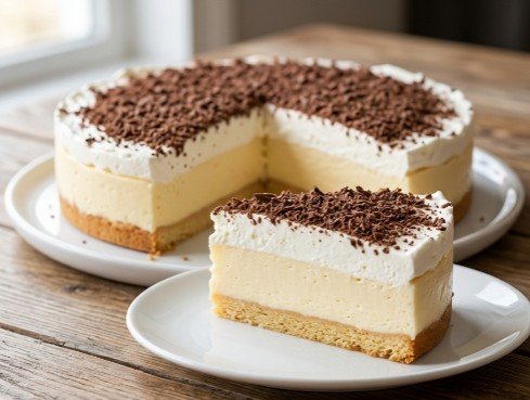 Tradicionalna Ledena Torta bez Pečenja: Apsolutno najkremastiji vanila klasik gotov bez paljenja rerne