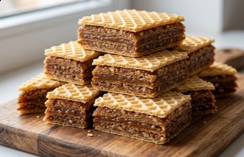 Najbolji Recept za Starinske Oblande: Brzi Čokoladni Karamel Fil sa Orasima