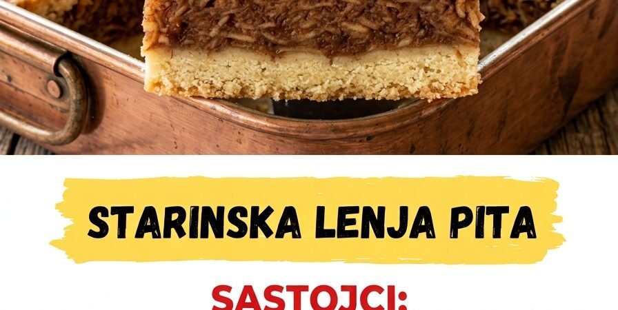 Starinska Lenja Pita: Tradicionalni recept sa jabukama koji miriše na detinjstvo