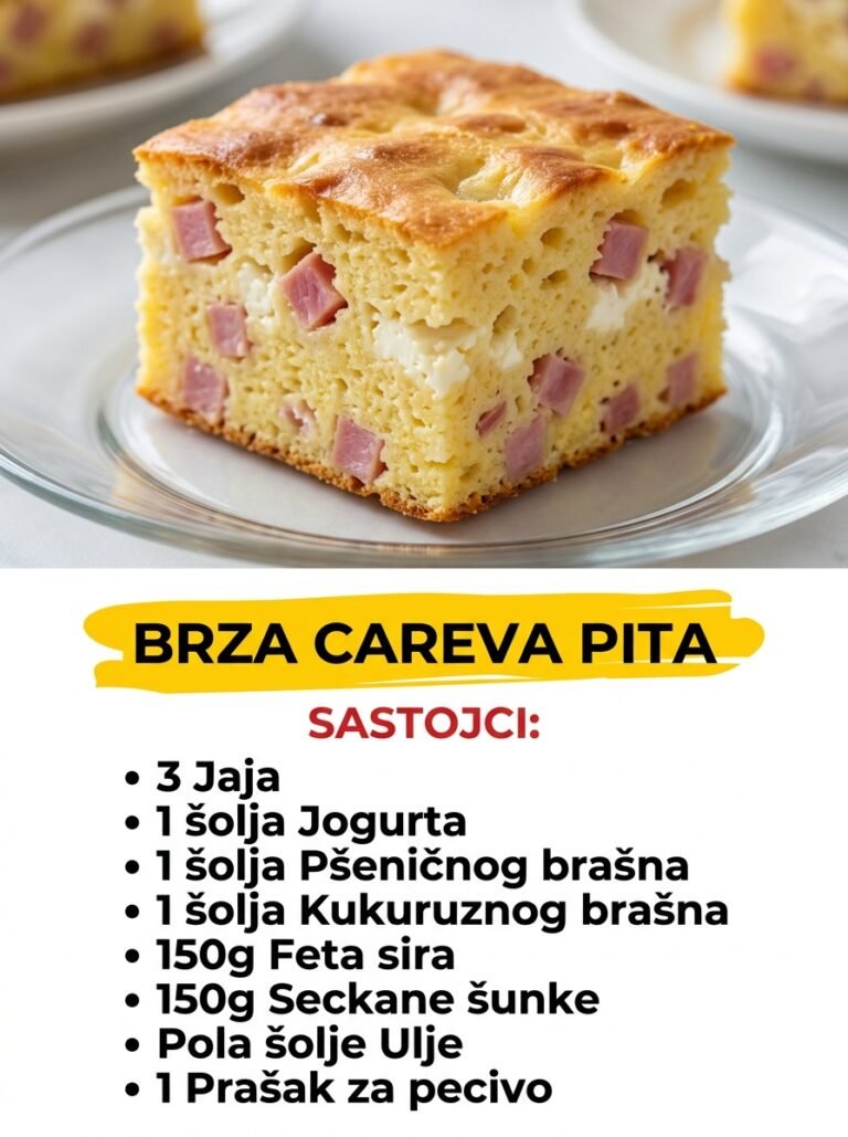 Brza Careva Pita (Carska Pita): Tradicionalni Recept na Šolje