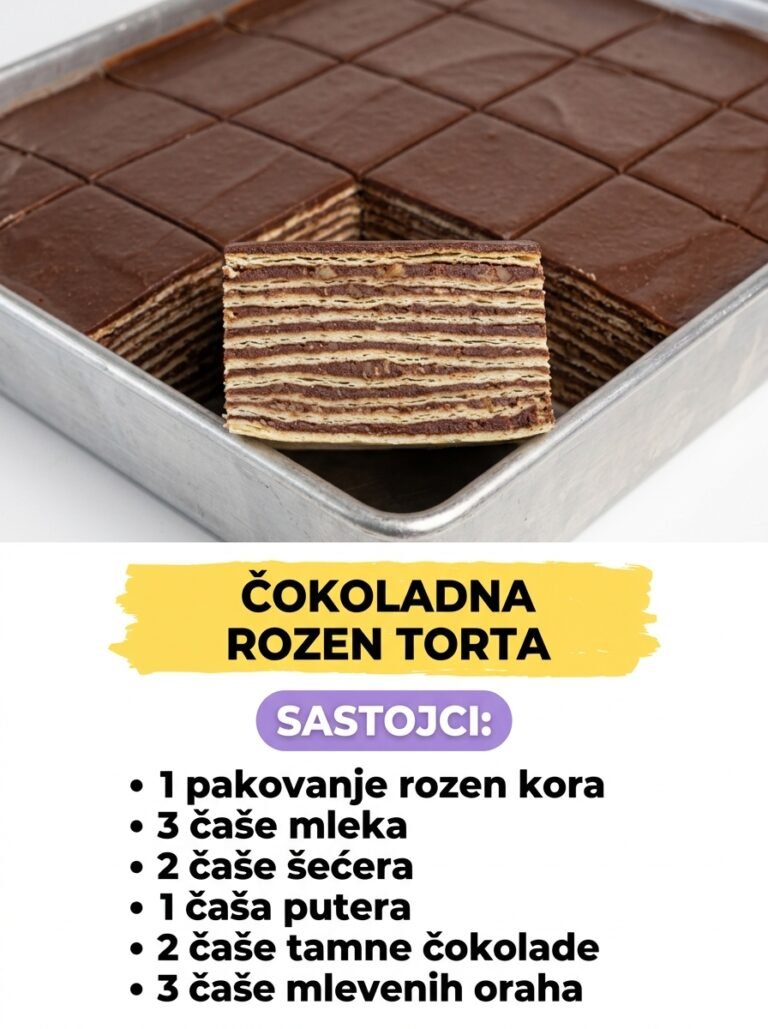 Nepečena Torta sa Bananama: Brzi kremasti desert gotov za 20 minuta