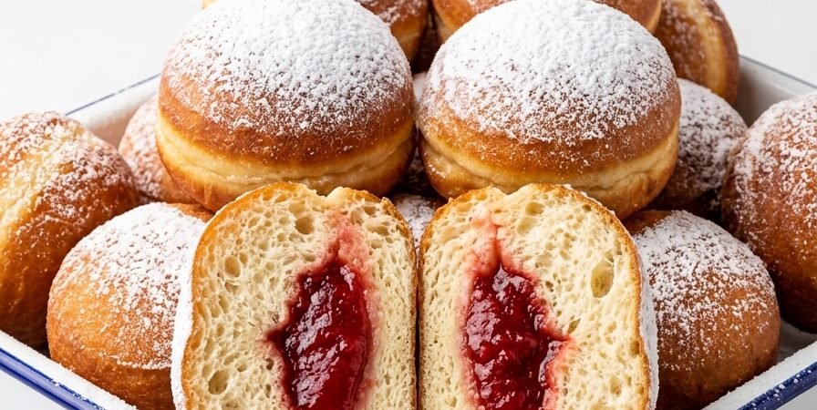 Krofne sa džemom — mekane kao duša i mirisne kao iz bakine kuhinje