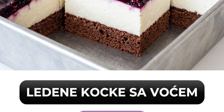 Ledene kocke sa šumskim voćem: Savršen osvežavajući kremasti desert na čaše