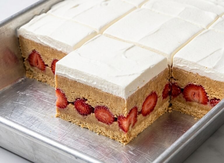 Nepečena torta sa jagodama — osvežavajuća i brza voćna poslastica