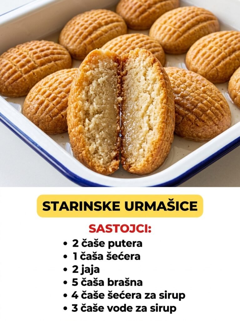 Starinske urmašice: Recept za sočan slatkiš koji se topi u ustima