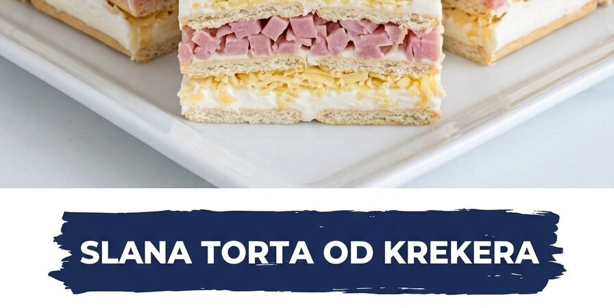 Slana Torta od Krekera: Brzo i izdašno hladno predjelo