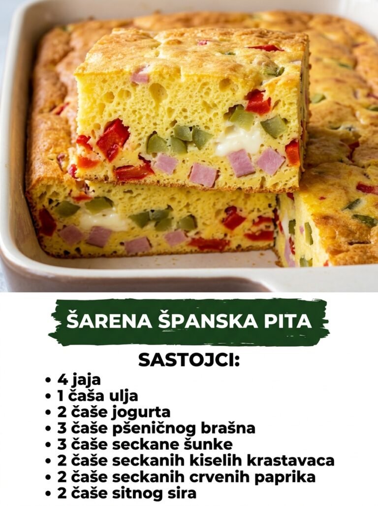 Šarena španska pita — najlepše slano pecivo za svaku priliku