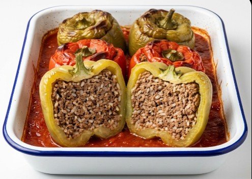 🥘 Domaće Punjene Paprike
