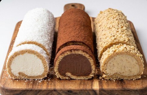 Tri rolata od jedne smese — Brzi desert bez pečenja koji nestaje u trenu