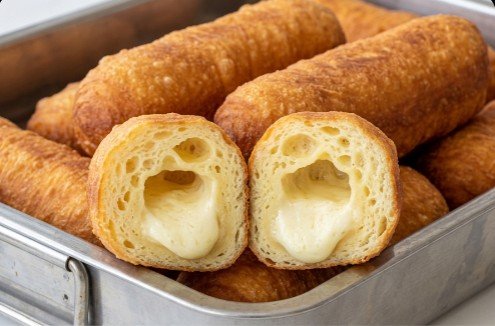 Domaće piroške sa sirom – Vazdušasto i mekano prženo testo