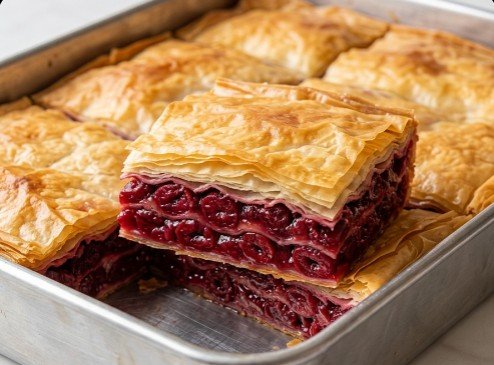 Sočna i brza pita sa višnjama od gotovih kora: Najbolji starinski recept