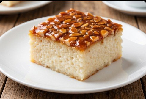 Kremasti Sutlijaš sa Karamelom i Bademima: Tradicionalni desert u modernom ruhu