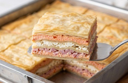 Slana rozen torta: Raskošno hladno predjelo u savršenim slojevima
