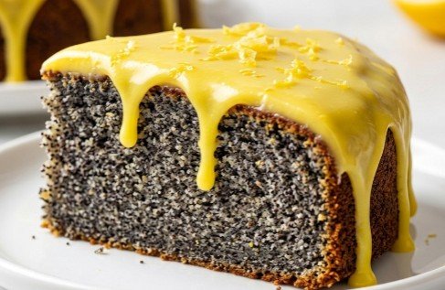 Kolač sa makom i limunom: Osvežavajući desert sa predivnom glazurom