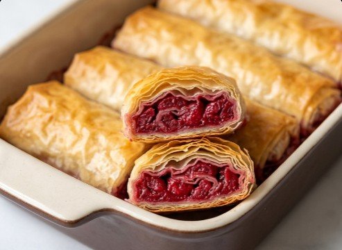 Sočna Pita sa Višnjama: Tradicionalni zaliveni desert od gotovih kora