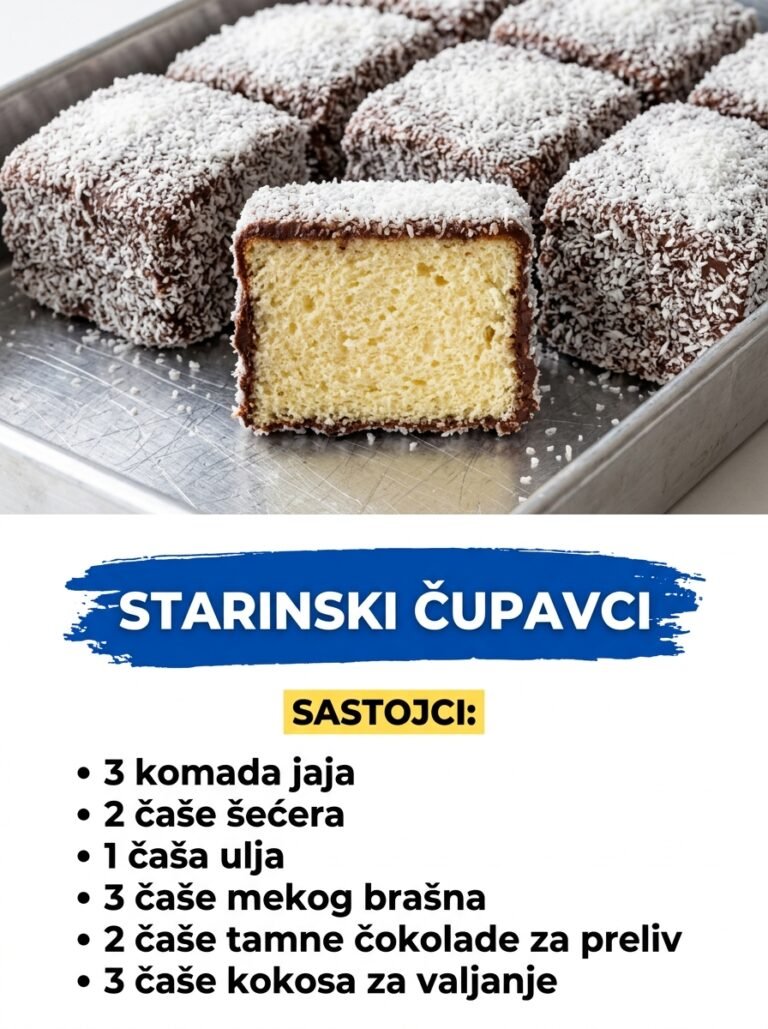 Starinski čupavci — najlepši kolač iz bakine sveske