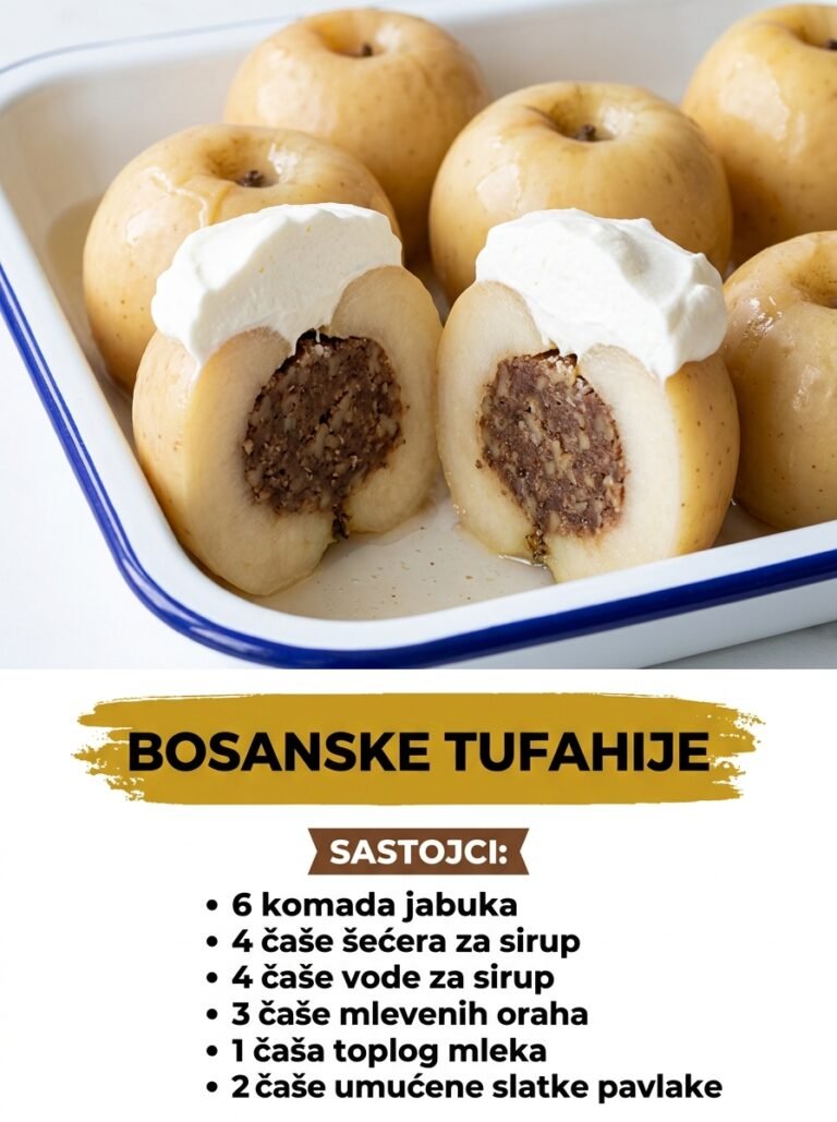 Bosanske tufahije — kraljica orijentalnih poslastica
