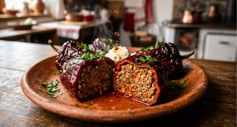 Tradicionalne Punjene Suve Paprike: Autentičan Domaći Recept