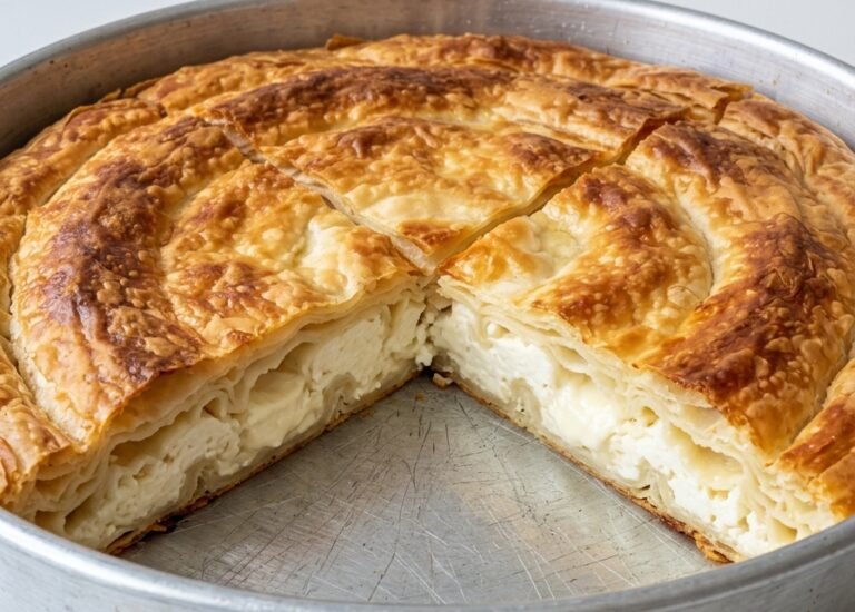 Prava domaća gibanica — Sočna, hrskava i bogata pita sa sirom