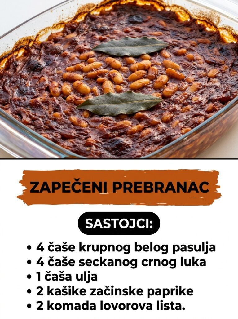 Zapečeni prebranac — Tradicionalni specijalitet bogatog ukusa