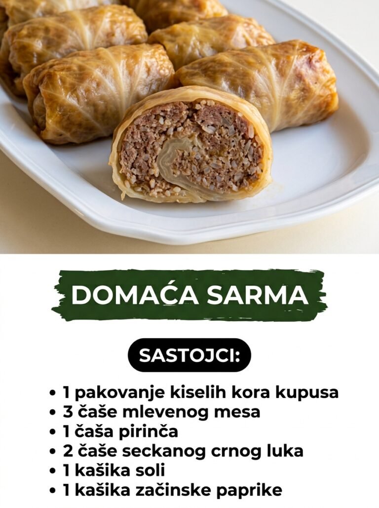 Domaća sarma — neprikosnoveni kralj svakog slavskog i nedeljnog ručka