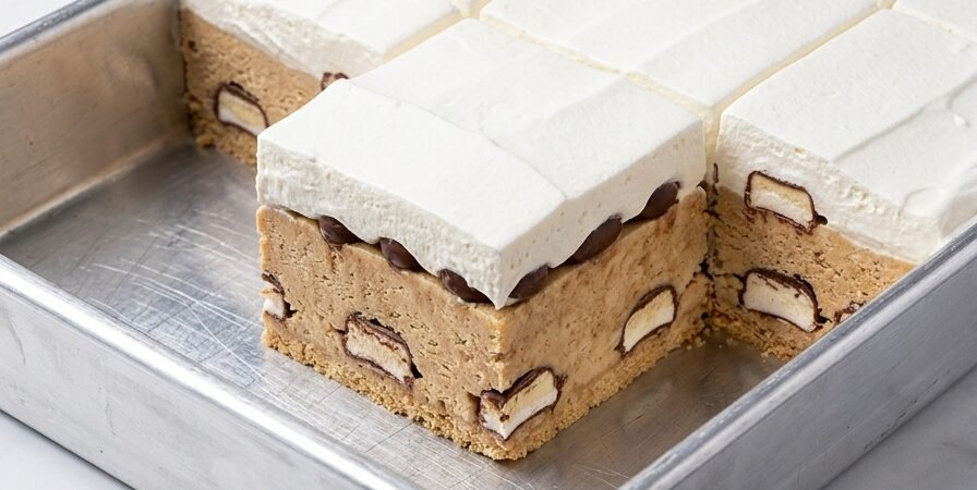 Torta sa krem bananicama — brza poslastica bez pečenja
