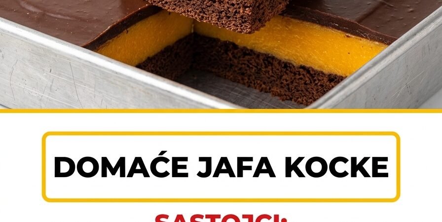 Domaće Jafa kocke — Savršen spoj čokolade i pomorandže bez pečenja