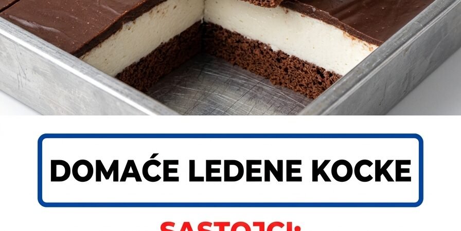 Domaće ledene kocke — Kremasti čokoladni klasik koji se topi u ustima
